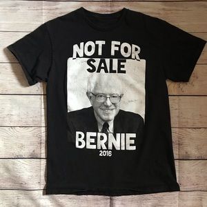 Black 2016 Bernie Is "Not For Sale" Tee